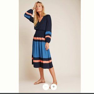 Aidy Colorblocked Midi Dress from Anthropologie